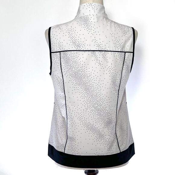 Chico's Zenergy XS Rhinestone Polka Dot Vest - Picture 8 of 10